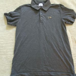 Burbury Polo Shirt TB monogram plaque / additional horse logo.  SP
